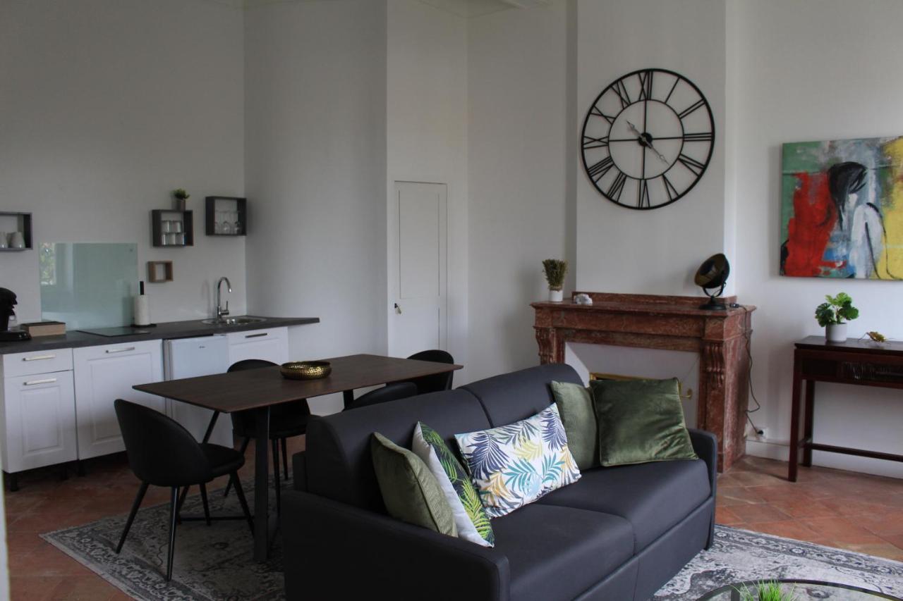 Paul Sabatier-T1-Vue Sur Jardin-Luxe-Wifi-Fi-Velo Appartement Castelnaudary Buitenkant foto